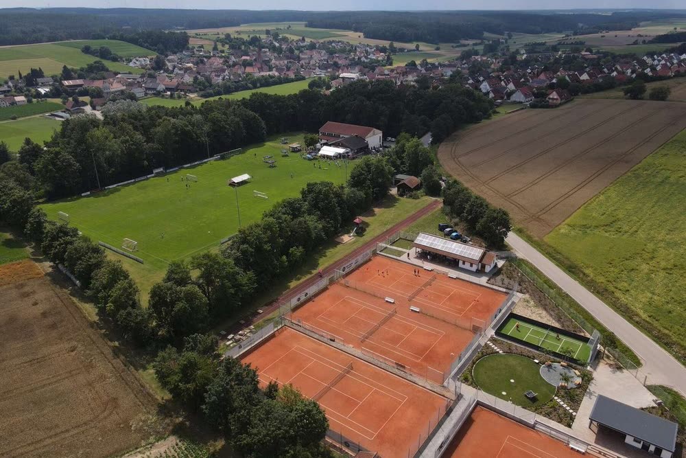 Grüne Schmuckanlage
